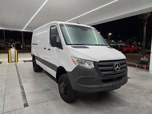 White 2024 Mercedes-Benz Sprinter 3500XD Standard Roof