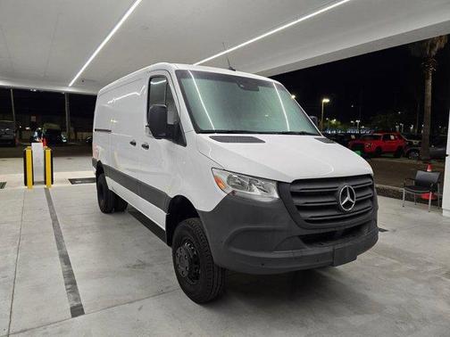 White 2024 Mercedes-Benz Sprinter 3500XD Standard Roof
