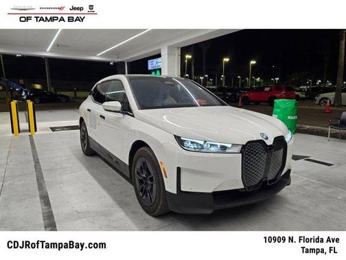 Alpine White 2023 BMW iX xDrive50