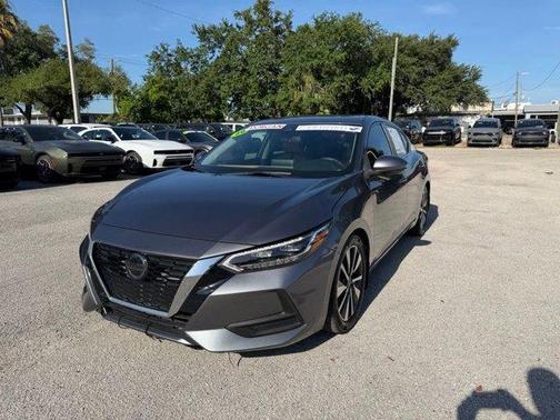 Gun Metallic 2020 Nissan Sentra SV