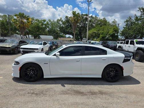 White Knuckle Clearcoat 2021 Dodge Charger Scat Pack