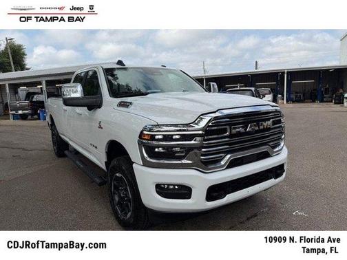 Bright White Clearcoat 2026 RAM 3500 Laramie