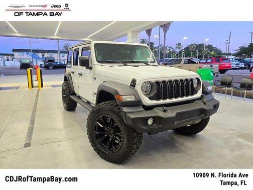 Bright White Clearcoat 2026 Jeep Wrangler Sport