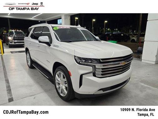 Iridescent Pearl Tricoat 2021 Chevrolet Tahoe High Country