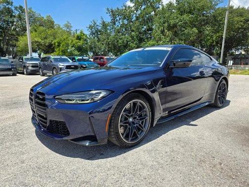 Tanzanite Blue II Metallic 2024 BMW M4 Competition