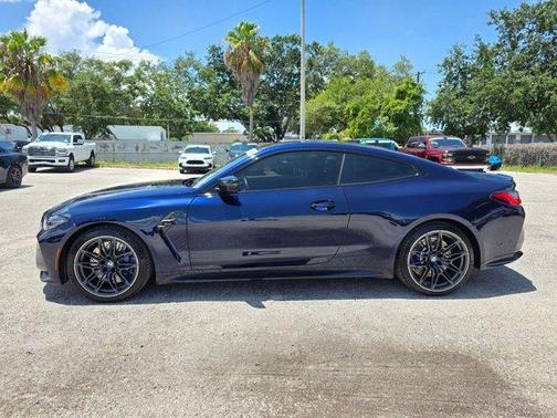Tanzanite Blue II Metallic 2024 BMW M4 Competition