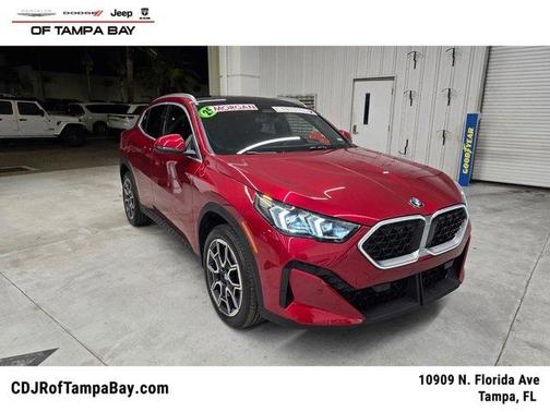 Red Metallic 2025 BMW X2 xDrive28i