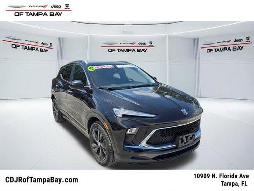 Ebony Twilight Metallic 2024 Buick Encore GX Sport Touring