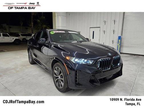 Carbon Black Metallic 2026 BMW X6 xDrive40i