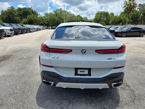 Alpine White 2025 BMW X6 xDrive40i