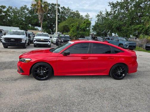 Red 2024 Honda Civic Sport