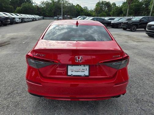 Red 2024 Honda Civic Sport
