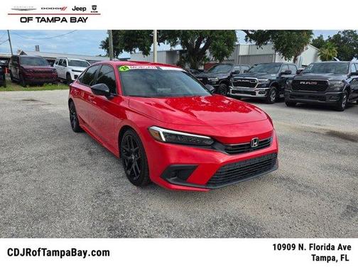 Red 2024 Honda Civic Sport