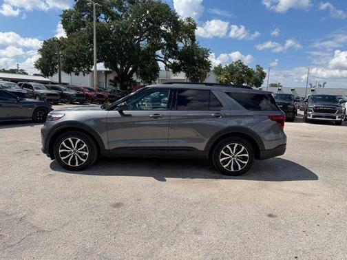 Gray Metallic 2022 Ford Explorer ST