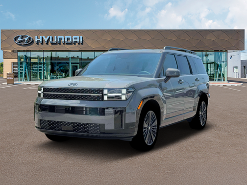 Hampton Gray 2026 Hyundai SANTA FE HEV Calligraphy