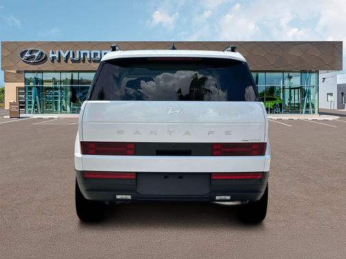 White 2026 Hyundai SANTA FE HEV SEL