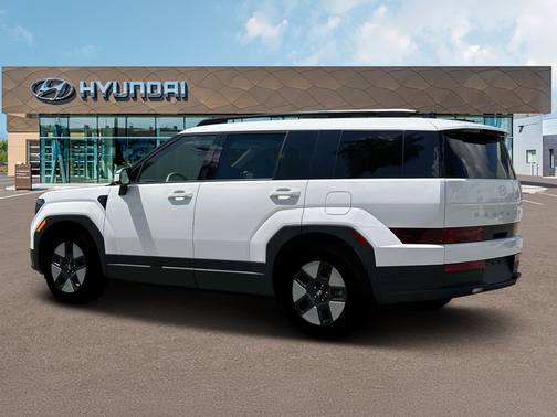 White 2026 Hyundai SANTA FE HEV SEL