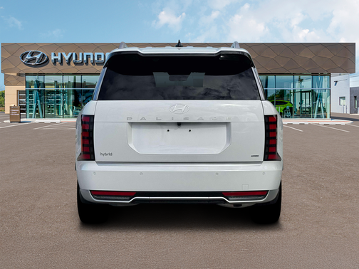 White 2026 Hyundai Palisade Hybrid Calligraphy
