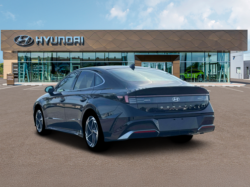 Black 2026 Hyundai SONATA SEL Sport