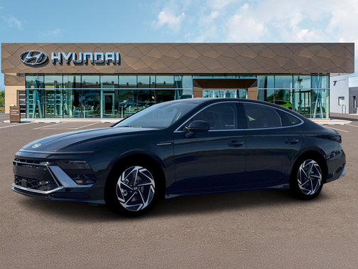 Black 2026 Hyundai SONATA SEL Sport