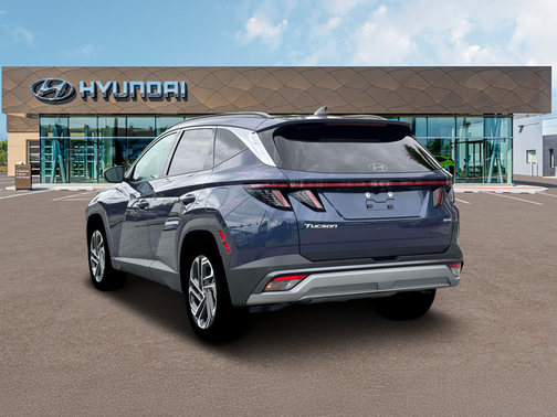 Blue 2026 Hyundai TUCSON Limited AWD