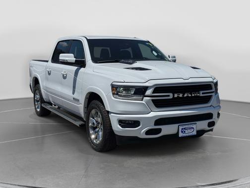 White 2021 RAM 1500 Laramie