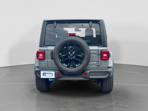 Gray 2023 Jeep Wrangler Sahara 4xe