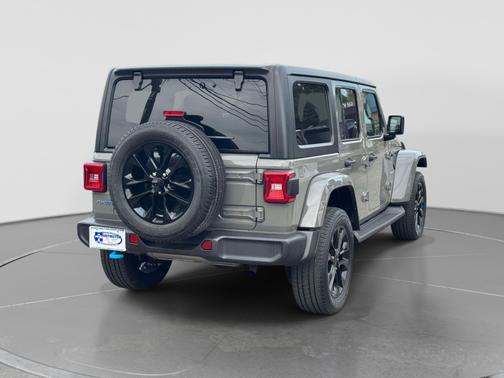Gray 2023 Jeep Wrangler Sahara 4xe