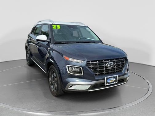 White 2023 Hyundai VENUE Limited