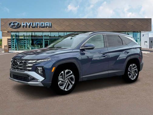 Blue 2026 Hyundai TUCSON Limited AWD