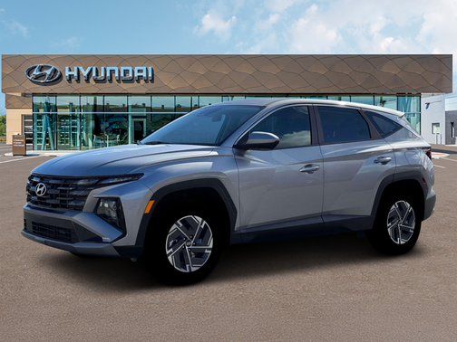 Silver 2026 Hyundai TUCSON Hybrid Blue