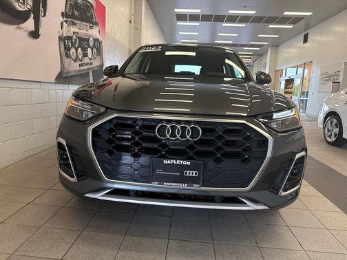Daytona Gray Pearl Effect 2023 Audi Q5 45 S line Premium Plus