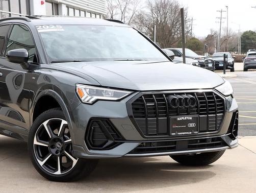 Daytona Gray Pearl Effect 2025 Audi Q3 45 S line Premium Plus