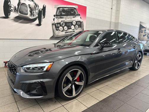 Daytona Gray Pearl Effect 2023 Audi A5 Sportback 45 S Line Premium Plus