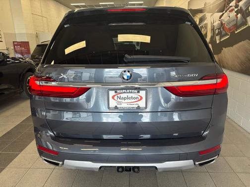 Arctic Gray Metallic 2019 BMW X7 xDrive50i