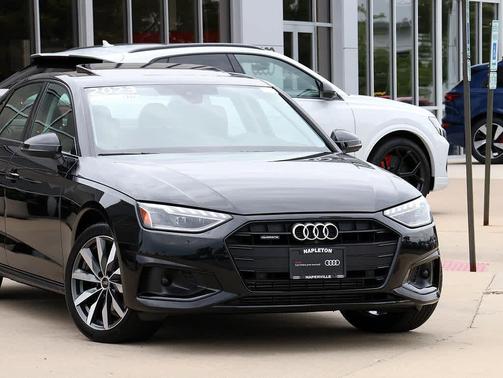 Mythos Black Metallic 2023 Audi A4 40 Premium Plus
