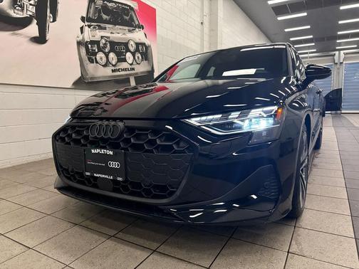 Mythos Black Metallic 2025 Audi A3 Premium