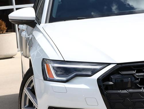 Glacier White Metallic 2025 Audi A6 45 Premium Plus