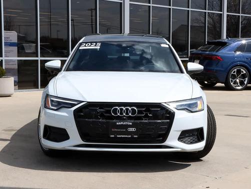 Glacier White Metallic 2025 Audi A6 45 Premium Plus