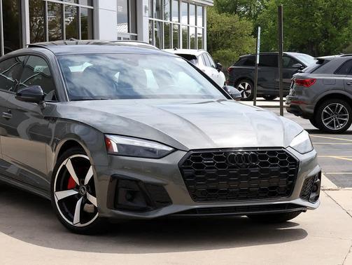 Chronos Gray Metallic 2023 Audi A5 Sportback 45 S Line Premium Plus