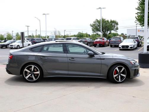 Chronos Gray Metallic 2023 Audi A5 Sportback 45 S Line Premium Plus