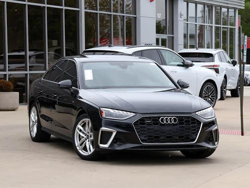 Mythos Black Metallic 2023 Audi A4 45 S line Premium Plus