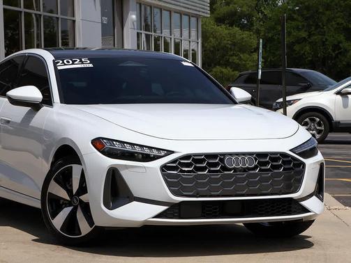 Glacier White Metallic 2025 Audi A5 Premium Plus TFSI quattro S tronic