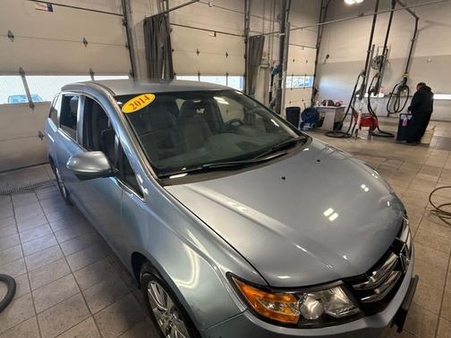 Celestial Blue Metallic 2014 Honda Odyssey EX