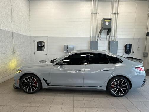 Brooklyn Grey Metallic 2023 BMW i4 Gran Coupe M50