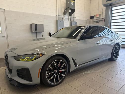 Brooklyn Grey Metallic 2023 BMW i4 Gran Coupe M50