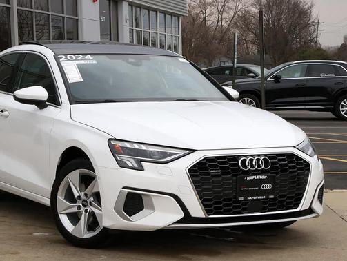 Ibis White 2024 Audi A3 Premium