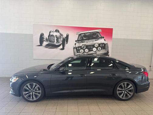Manhattan Gray Metallic 2023 Audi A6 45 Premium Plus
