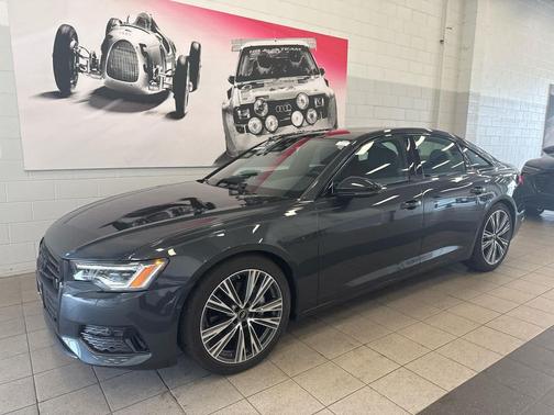 Manhattan Gray Metallic 2023 Audi A6 45 Premium Plus
