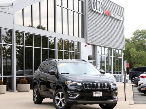 Diamond Black Crystal Pearlcoat 2019 Jeep Cherokee Limited
